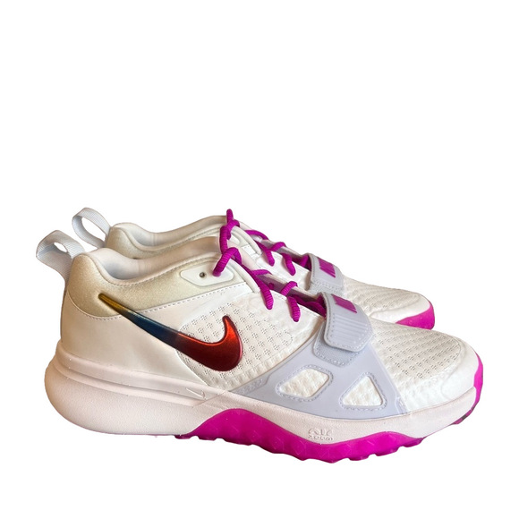 Nike Air Zoom Diamond Elite Turf Rainbow Men’s Shoe Size 8 #065 - Picture 1 of 8